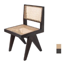 [CEN-162] 원목 라탄 카페 의자